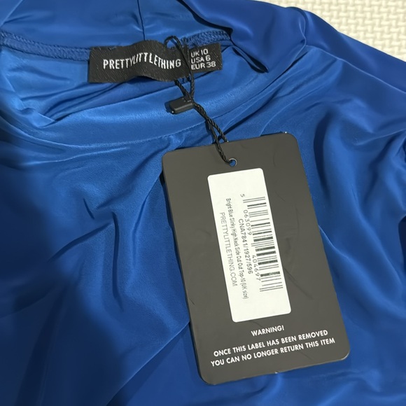 High Neck Side Cut Out Top from PrettyLittleThing - Picture 2 of 2